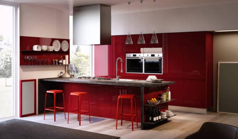 Mutfak Dolaplarınıza Renk Katacak Fikirler